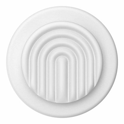 808970 PopGrip for MagSafe Round with Adapter Ring Curves Coconut Creme