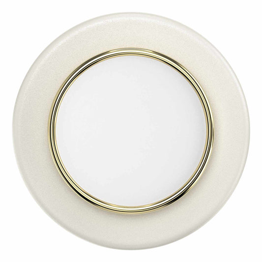 808938 PopGrip For MagSafe Round with Adapter Ring Coconut Creme