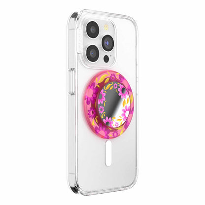 807309 PopGrip for MagSafe Round with Adapter Ring Pink Relief
