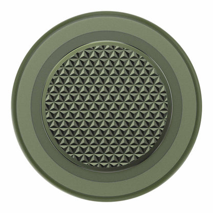 807279 PopGrip for MagSafe Round with Adapter Ring Triangle Knurled Olive