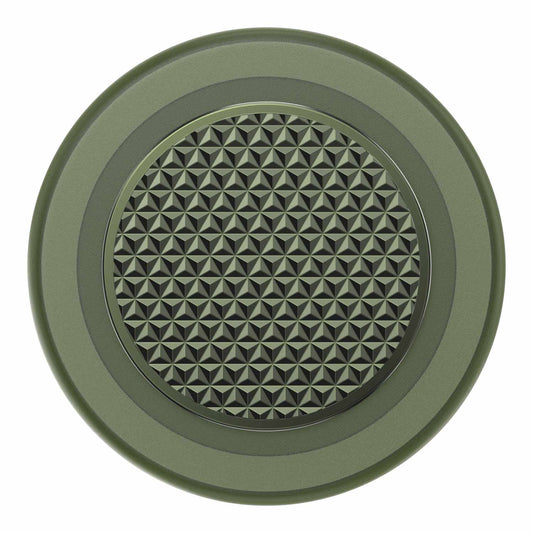 807279 PopGrip for MagSafe Round with Adapter Ring Triangle Knurled Olive