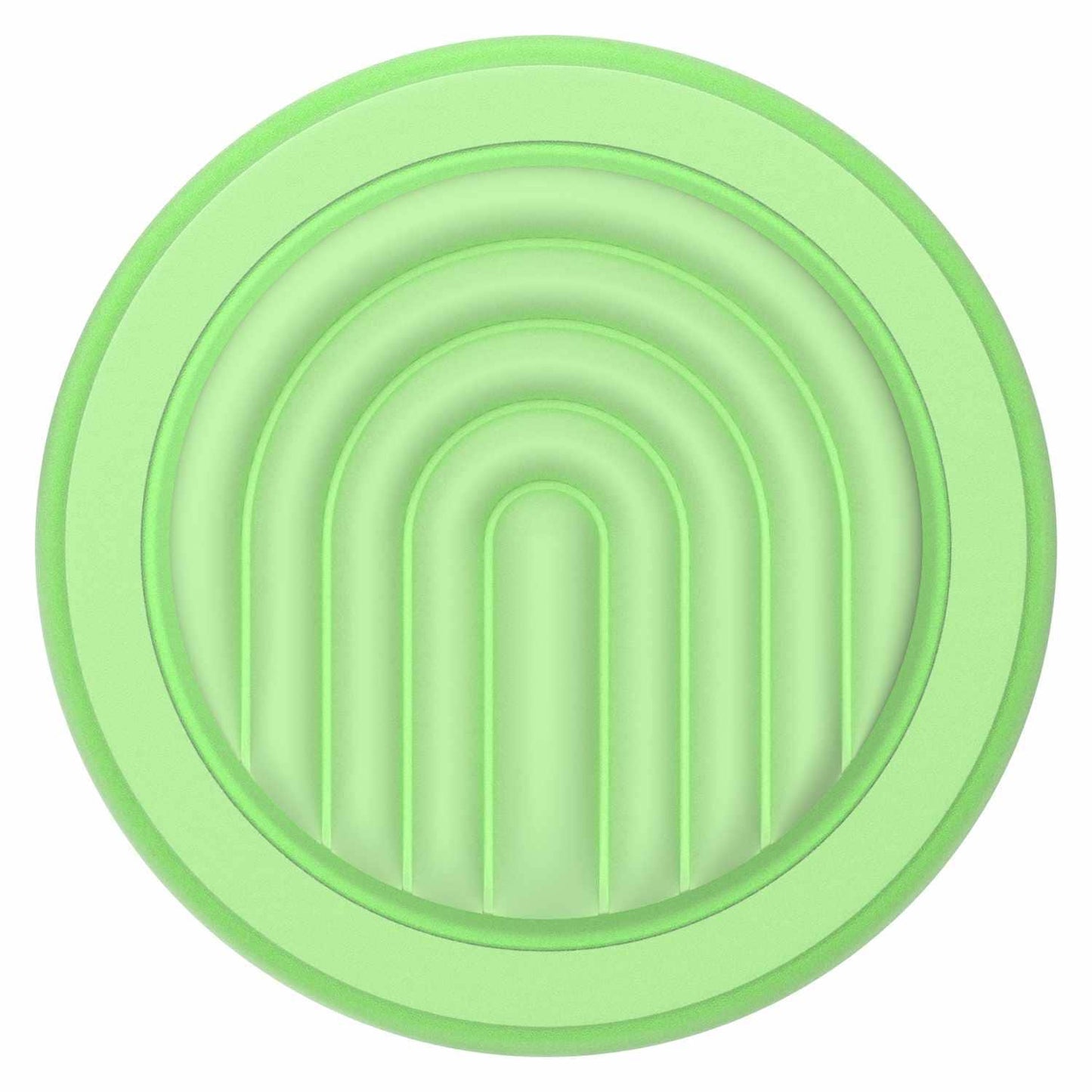 808927 PopGrip for MagSafe Round with Adapter Ring PopOut Curves Matcha Dew