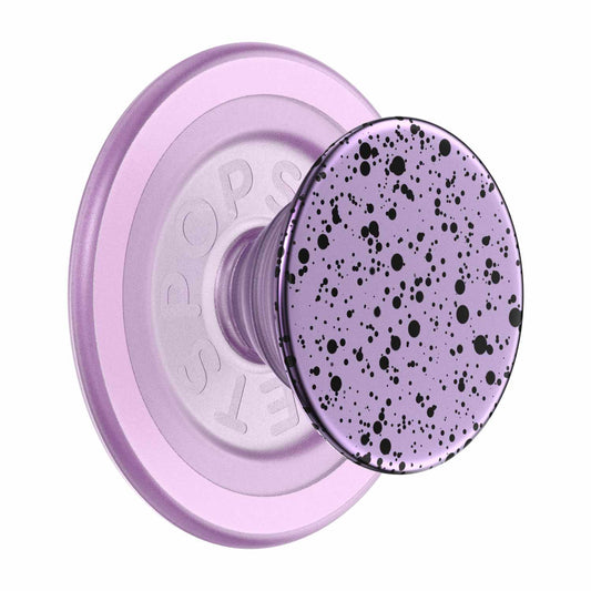 808980 PopGrip for MagSafe Round with Adapter Ring Sugar Plum Speckle