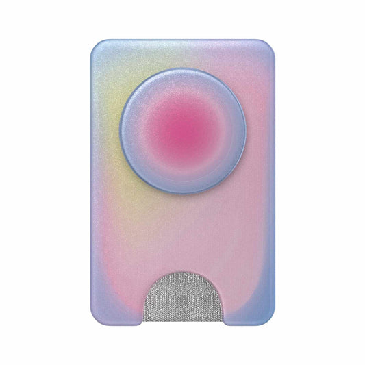 806867 PopWallet+ For MagSafe Round with Adapter Ring Aura