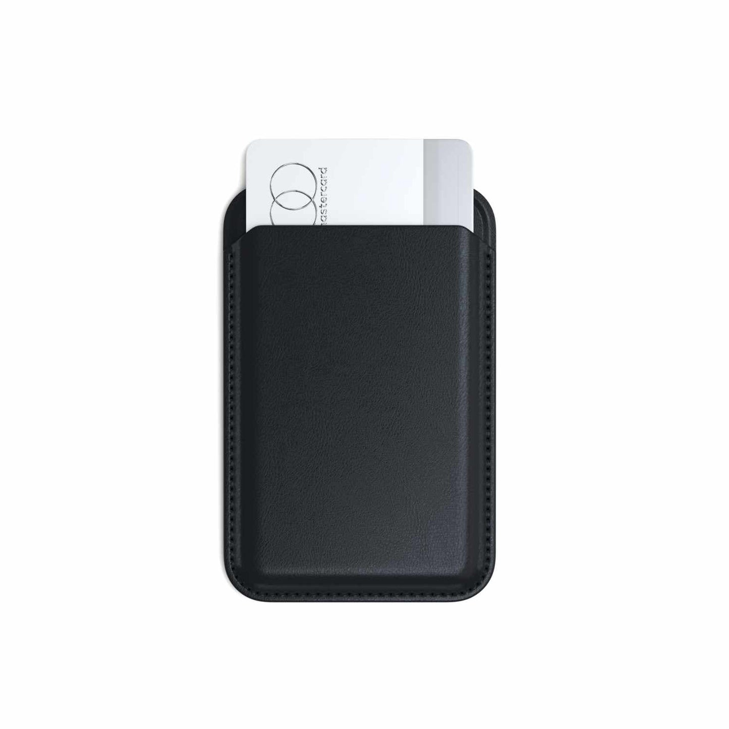 STVLWK Vegan-Leather MagSafe Wallet Stand Black