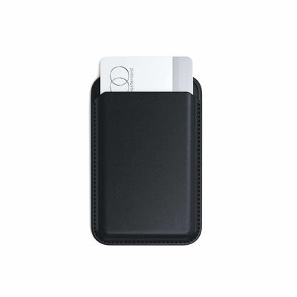 STVLWK Vegan-Leather MagSafe Wallet Stand Black