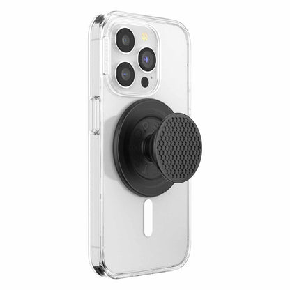 807480 PopGrip for MagSafe Round with Adapter Ring Aluminium Speakerbox