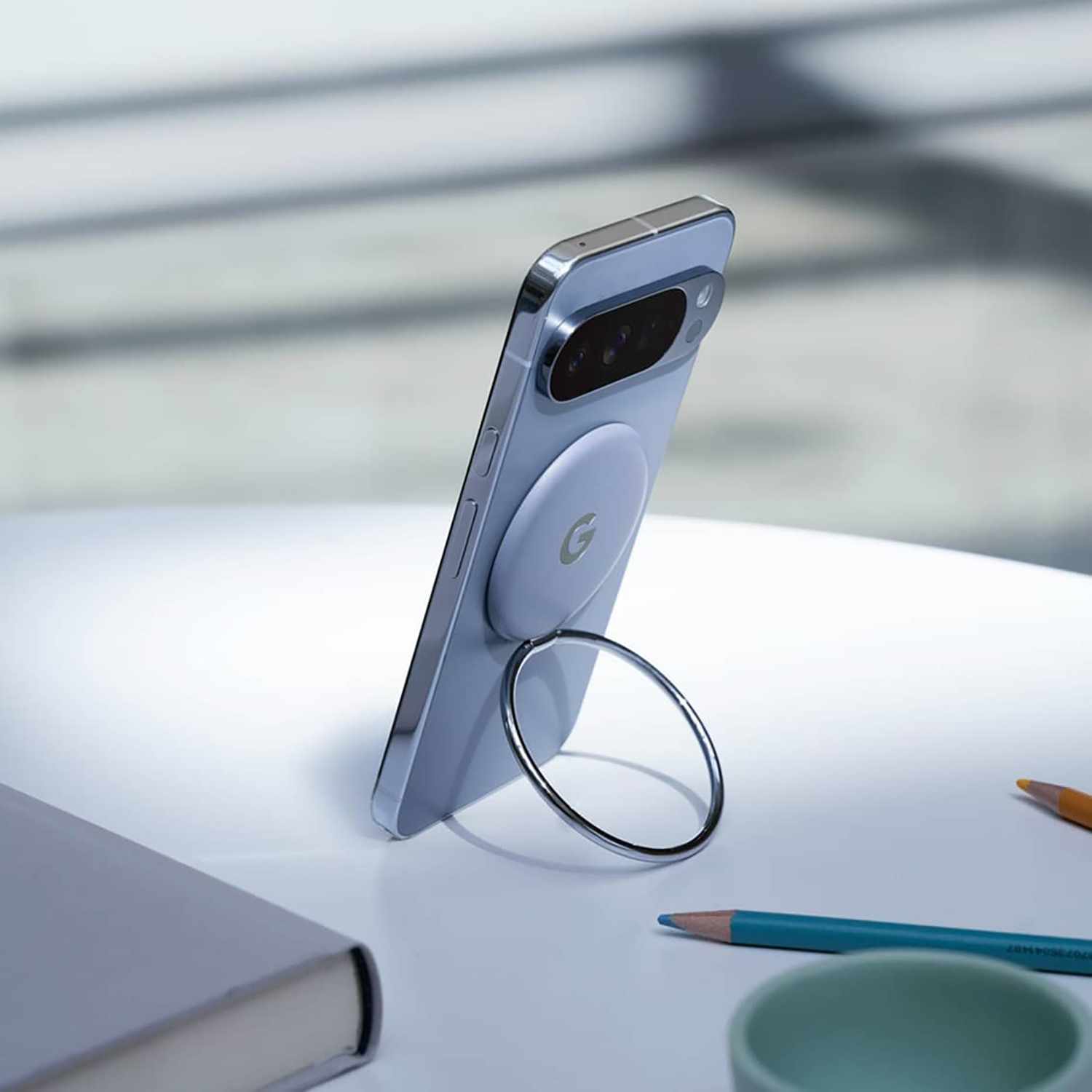 Google Pixelsnap Ring Stand Grey