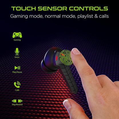 HyperGear CobraStrike True Wireless Gaming Earbuds - GekkoTech
