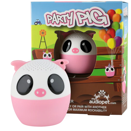 MY AUDIO PET BLUETOOTH SPEAKER SOLO PIG - GekkoTech