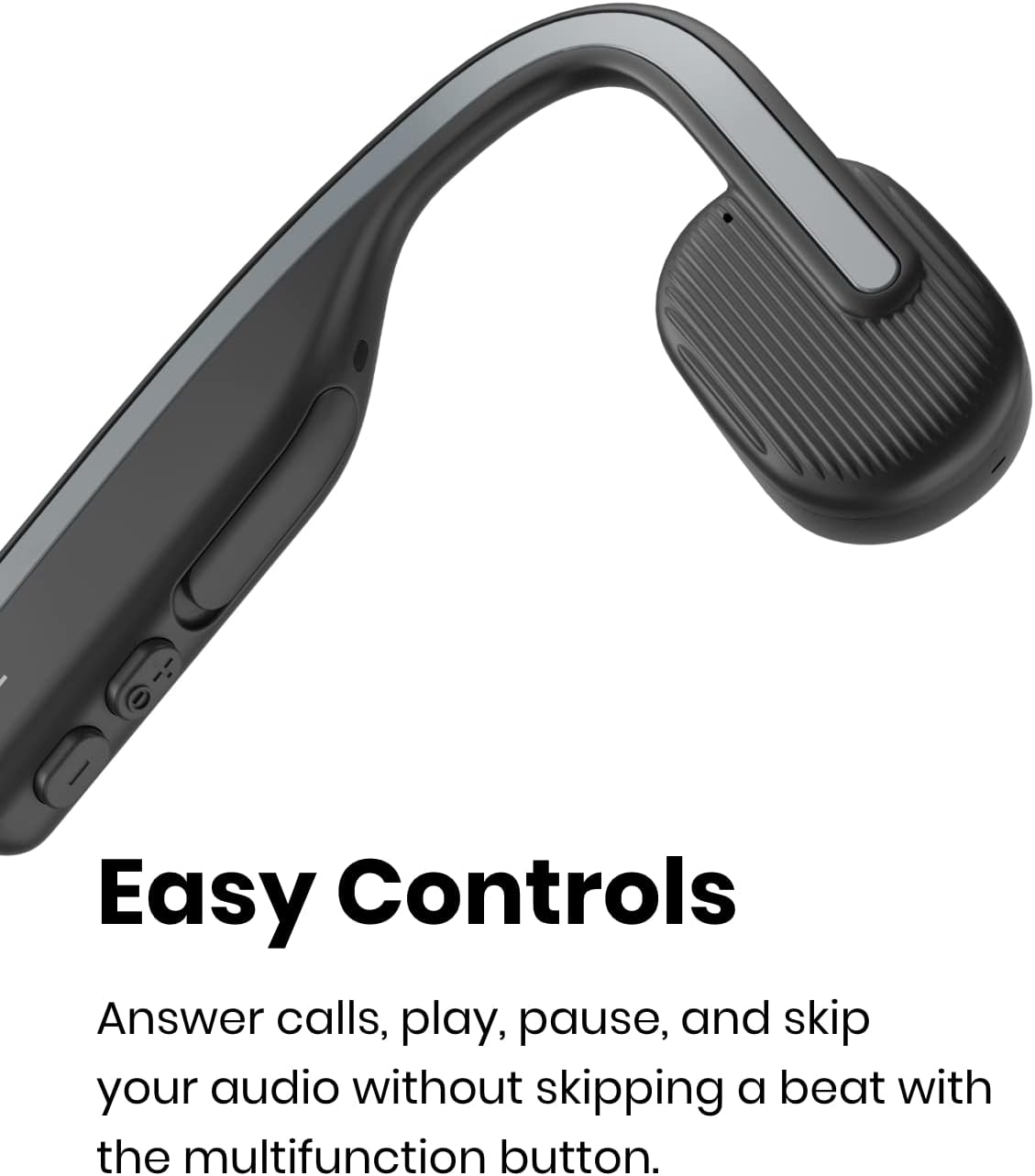 Shokz OpenMove Bluetooth Headset - Bone Conduction - Slate Grey - GekkoTech