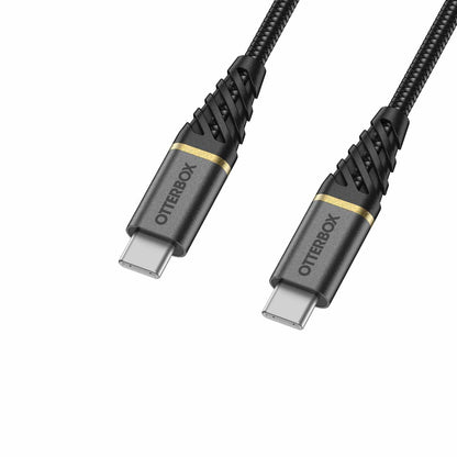 Charge/Sync Premium USB-C to USB-C Cable 6ft Black - GekkoTech
