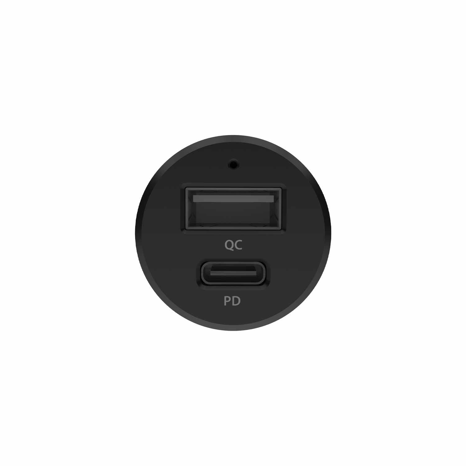 Blu Element 30W Dual Port Car Charger with Power Delivery / PPS Black - GekkoTech