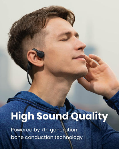 Shokz OpenMove Bluetooth Headset - Bone Conduction - Slate Grey - GekkoTech