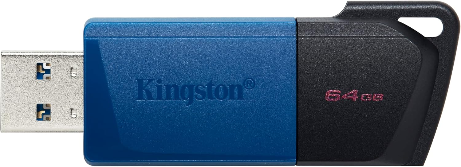 64GB DT EXODIA M USB3.2 GEN 1 (Black + Blue) - GekkoTech
