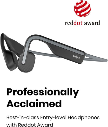 Shokz OpenMove Bluetooth Headset - Bone Conduction - Slate Grey - GekkoTech